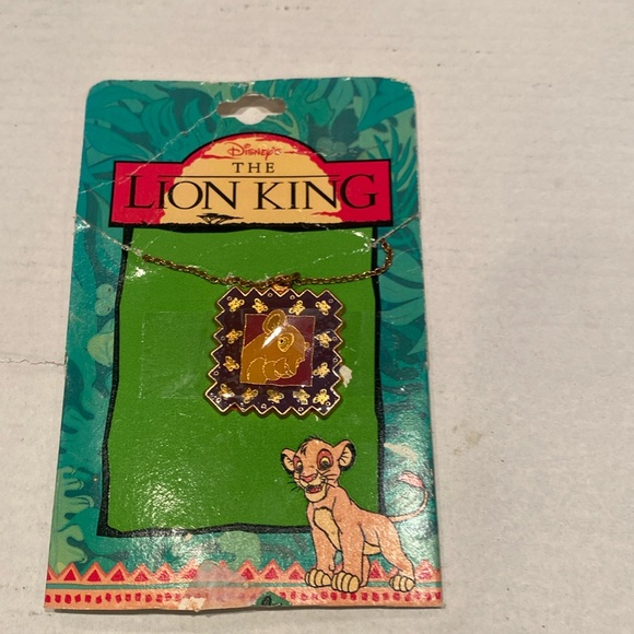 Disney | Accessories | Nwt Vintage Disney The Lion King Simba Necklace ...